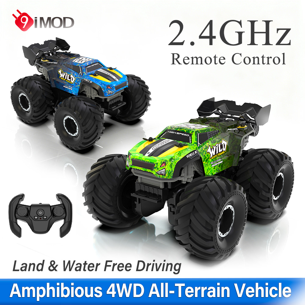 Kids Toys Long Island - 9IMOD RC Amphibious Monster Truck 4WD