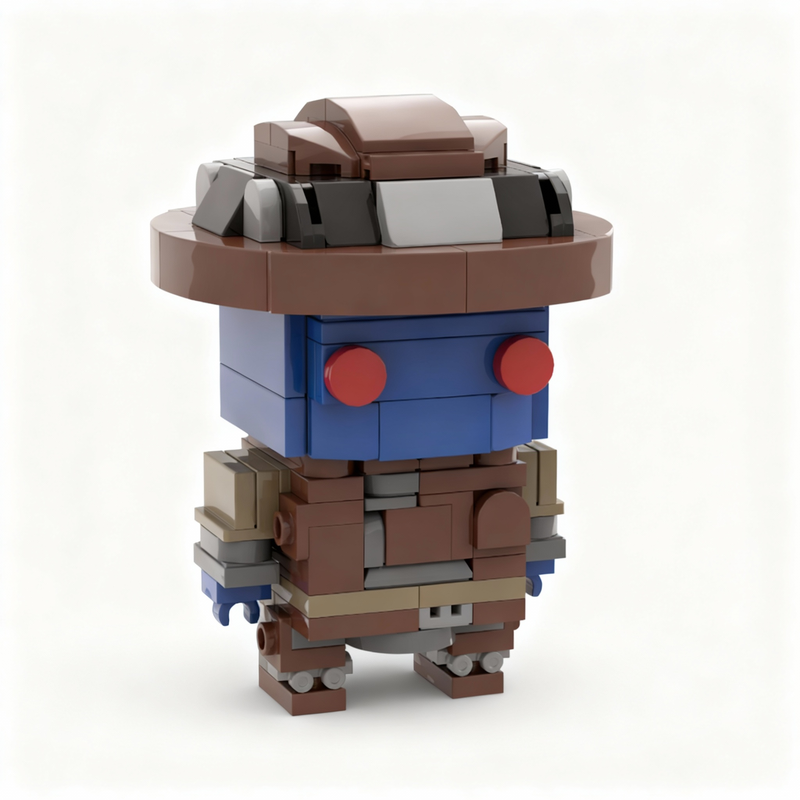 181pcs MOC Cad Bane Brickheadz - đánh giá và giá Kids Toys Cad Block