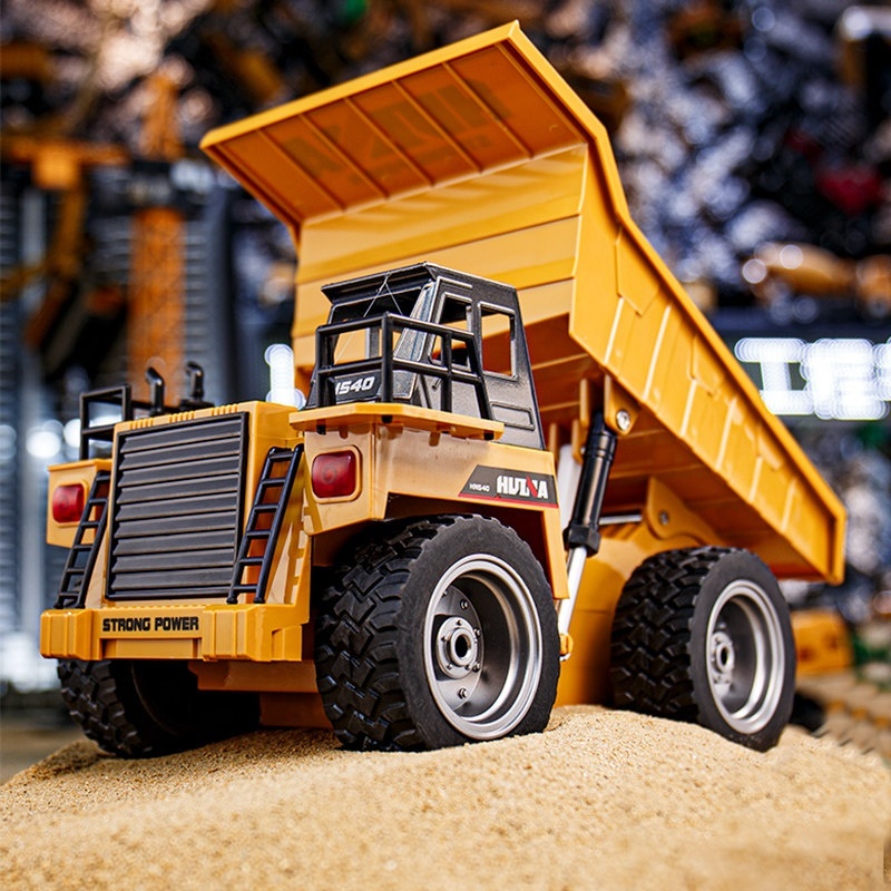 Huina 1534 RC Dump Truck 1/18  - đánh giá và giá Kids' Toys Channel