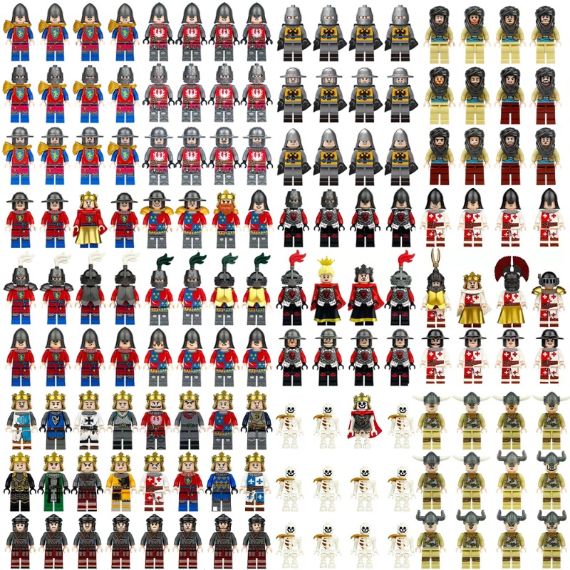 Ancient Roman medieval knights - đánh giá và giá Lego Building Blocks