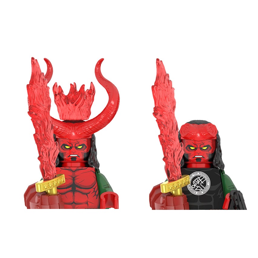 WM2422 WM2421 Hellboy Building - đánh giá và giá Lego Building Blocks