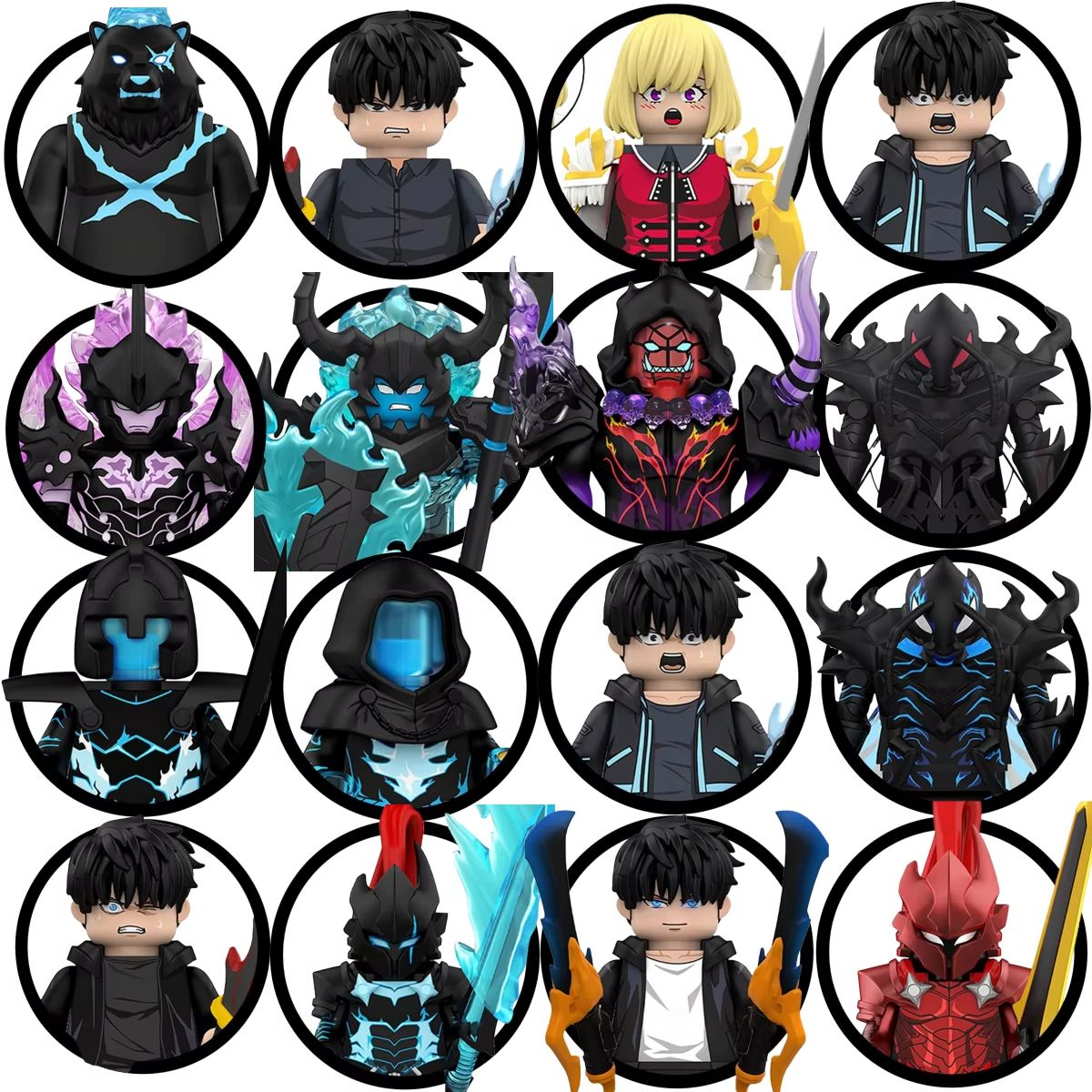 Blind Box WM6220 Anime Sung Ji - đánh giá và giá Lego Building Blocks