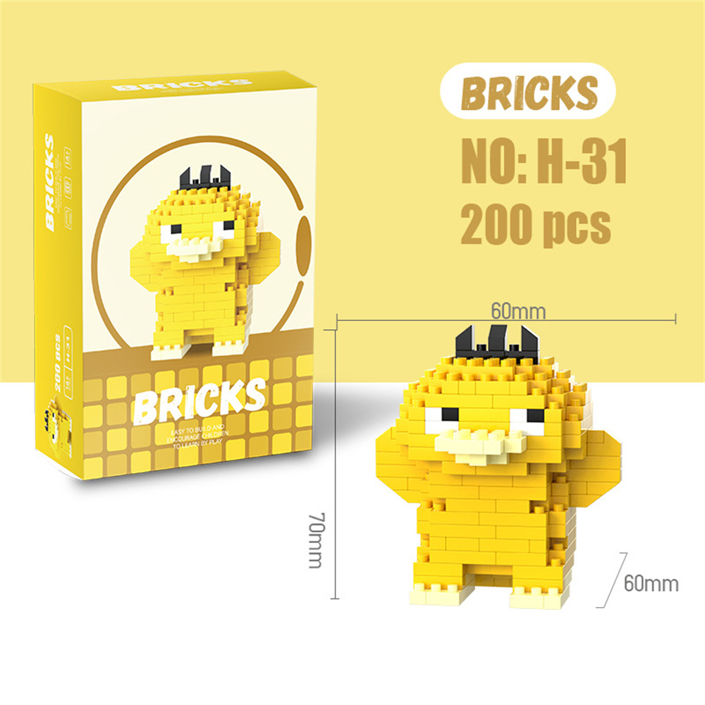Pokemon Micro Building Blocks  - đánh giá và giá Lego Building Blocks