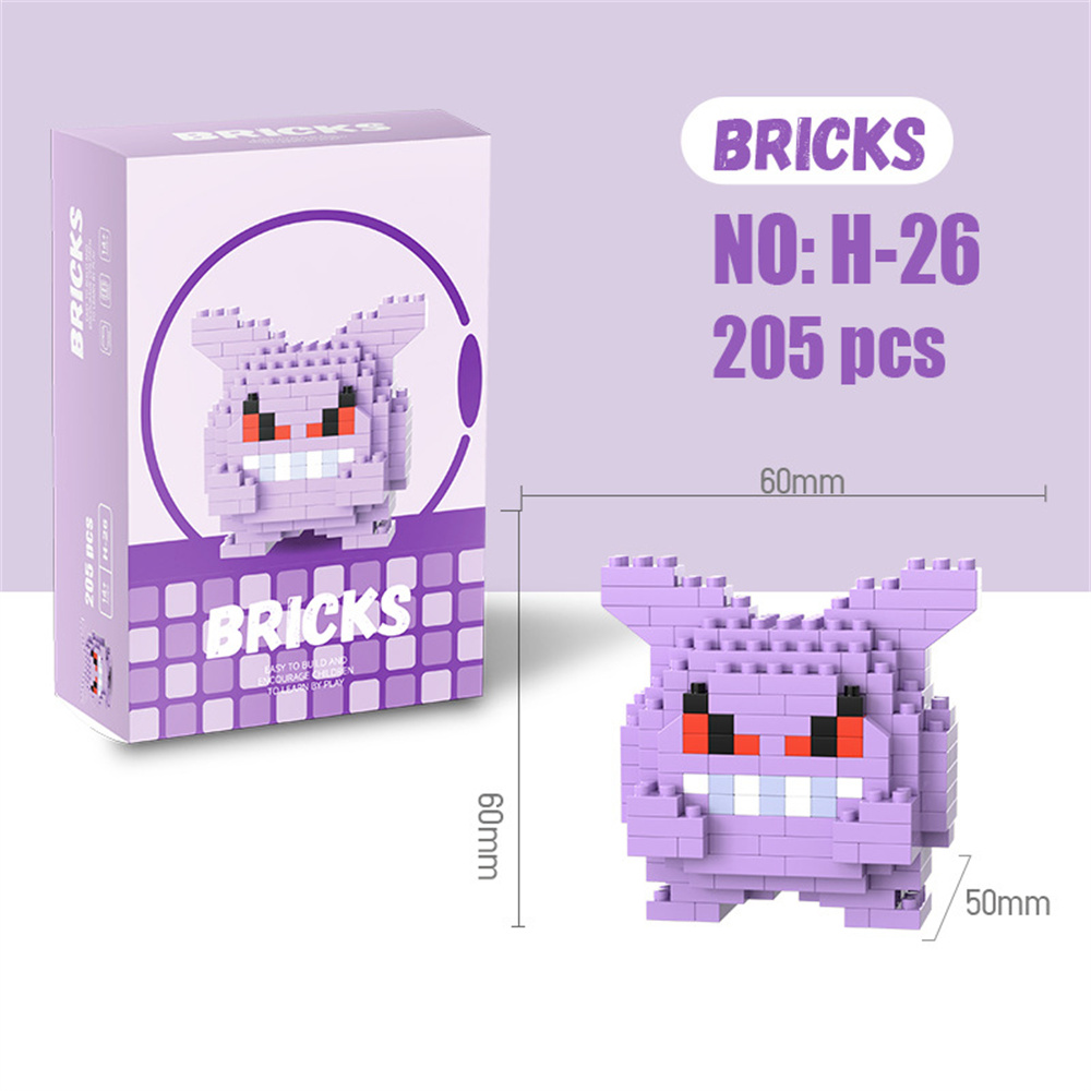 Pokemon Micro Building Blocks  - đánh giá và giá Lego Building Blocks