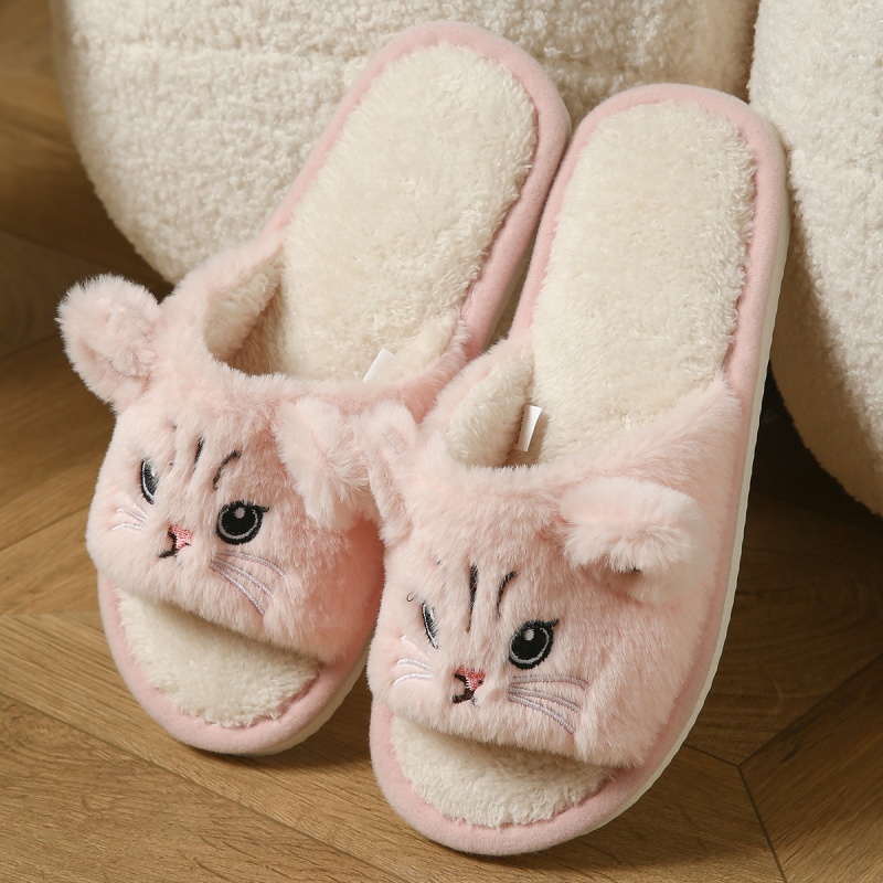Cute Cat Plush Flip Flops For  - đánh giá và giá Soft Plush Doll