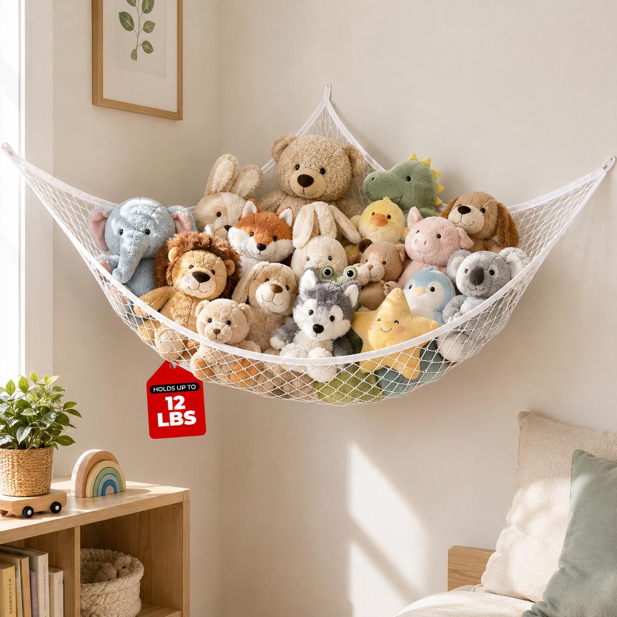 Mesh Toy Storage Hammock Hangi - đánh giá và giá Kids & Toys Expo Saudi Arabia