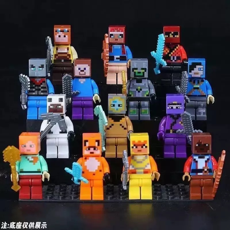 30/60pcs Cartoon Minecraft Bui - đánh giá và giá Lego Building Blocks