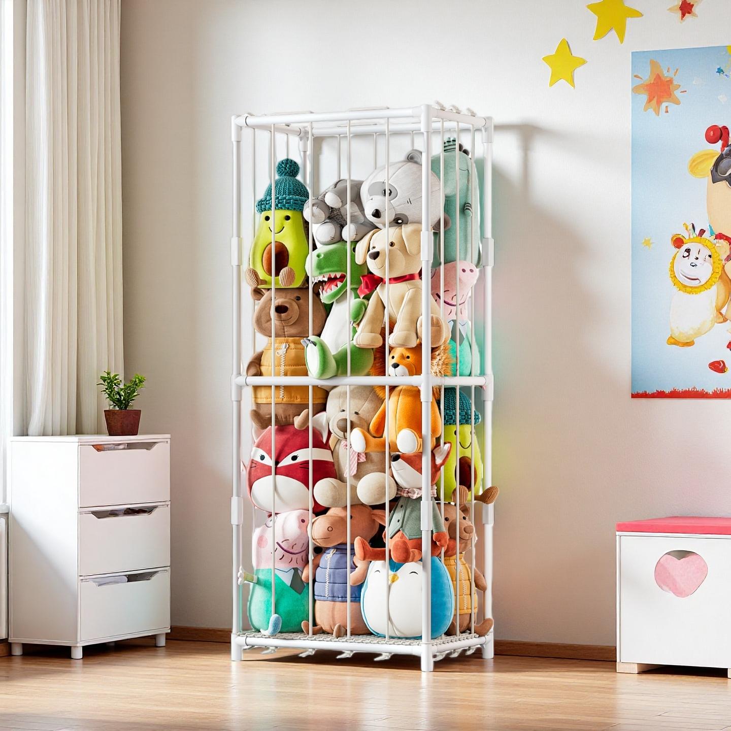 Vertical Stuffed Animal Storag - đánh giá và giá Kids & Toys Expo Saudi Arabia