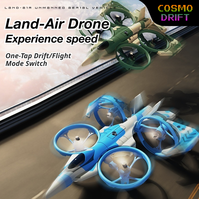 YF07 Land Air 2 in 1 RC Drone  - đánh giá và giá Kids Toys Long Island