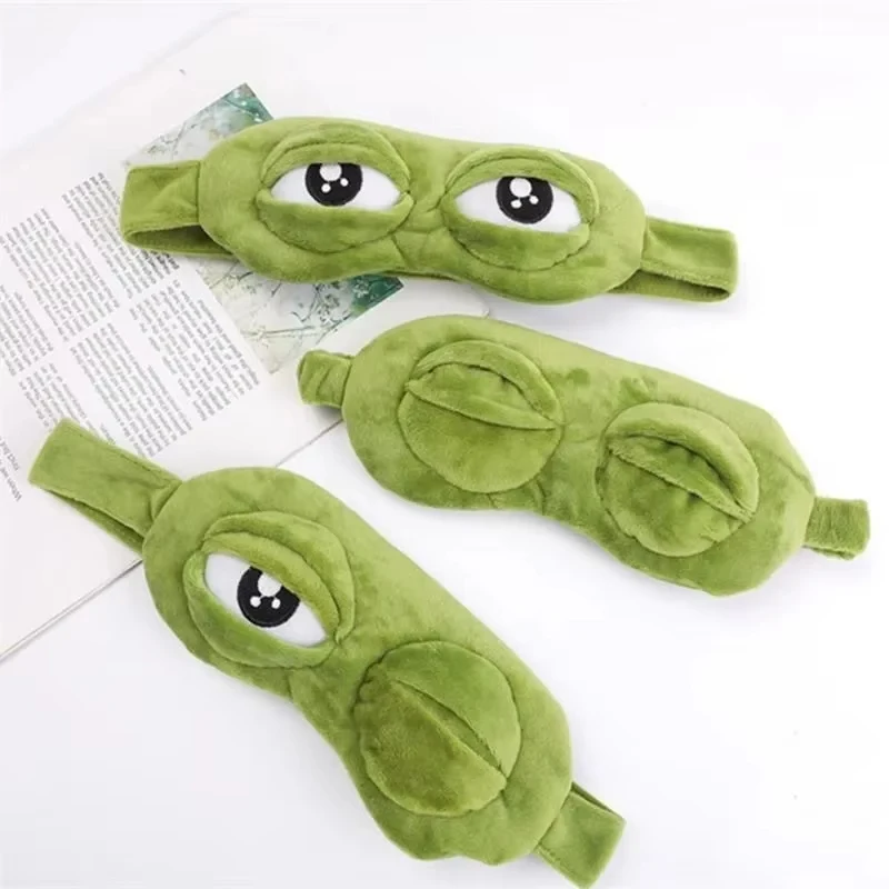 Frog Shaped Eye Mask Party Gam - đánh giá và giá Soft Plush Doll