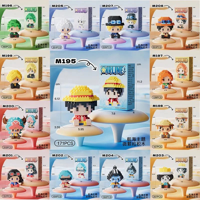 ONE PIECE 3D Anime Model Sun G - đánh giá và giá Lego Building Blocks
