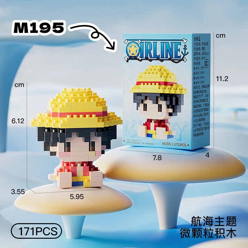 ONE PIECE 3D Anime Model Sun G - đánh giá và giá Lego Building Blocks