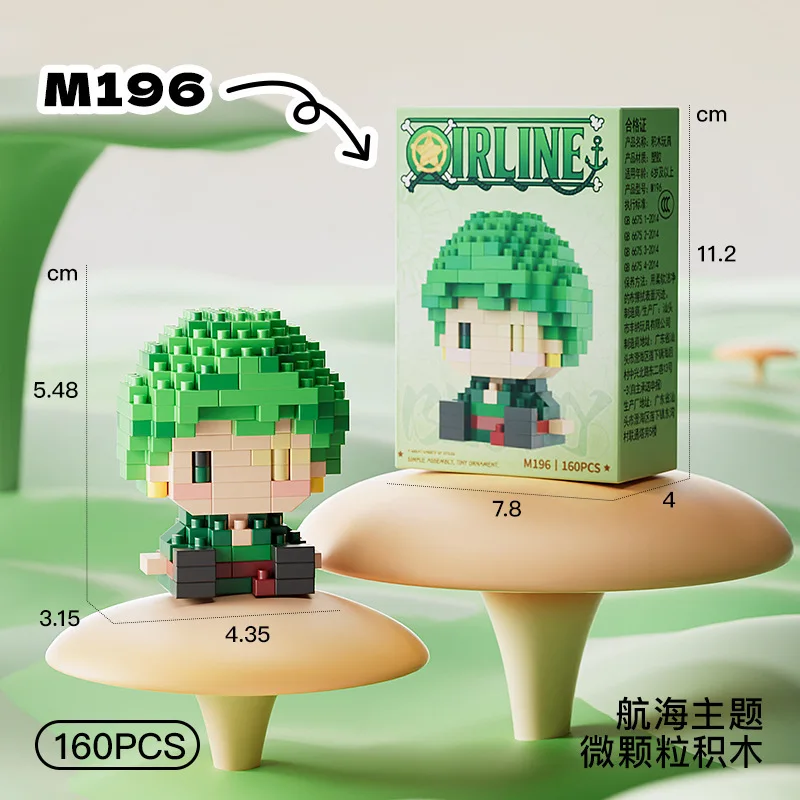 ONE PIECE 3D Anime Model Sun G - đánh giá và giá Lego Building Blocks