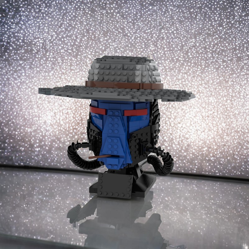 598pcs MOC Cad Bane Helmet Col - đánh giá và giá Kids Toys Cad Block